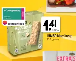 Jumbo JUMBO Mueslireep aanbieding