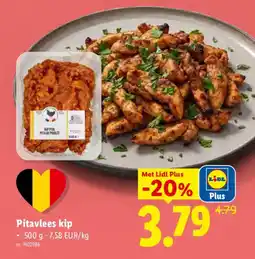 Lidl Pitavlees kip aanbieding