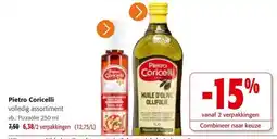 Colruyt Pietro Coricelli volledig assortiment aanbieding