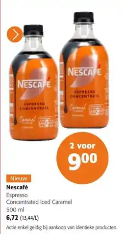 Colruyt Nescafé Espresso Concentrated Iced Caramel aanbieding
