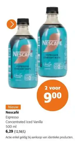 Colruyt Nescafé Espresso Concentrated Iced Vanilla aanbieding