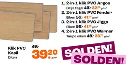 Kwantum Klik PVC Kasil aanbieding