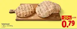 Lidl Turks brood aanbieding