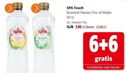 Colruyt SPA Touch Bruisend Passion Fizz of Mojito aanbieding