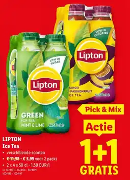 Lidl LIPTON Ice Tea aanbieding