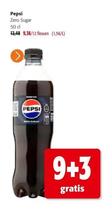 Colruyt Pepsi Zero Sugar aanbieding