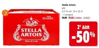 Colruyt Stella Artois aanbieding
