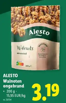 Lidl ALESTO Walnoten ongebrand aanbieding
