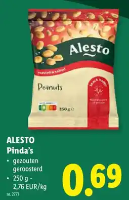 Lidl ALESTO Pinda's aanbieding