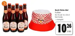 Colruyt Bush Pêche Mel aanbieding