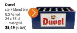 Colruyt Duvel Sterk Blond Bier aanbieding