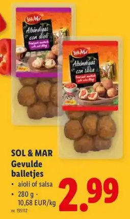 Lidl Gevulde balletjes aanbieding