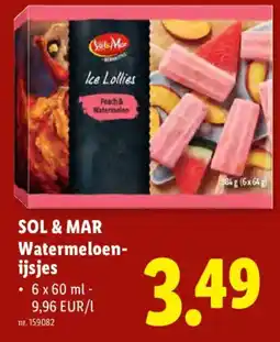 Lidl Watermeloen-ijsjes aanbieding