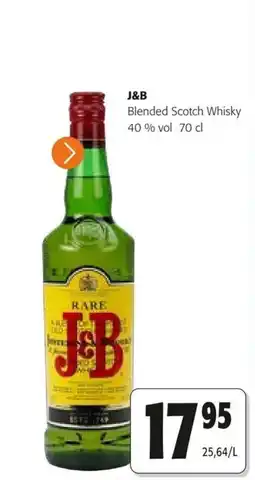 Colruyt J&B Blended Scotch Whisky aanbieding