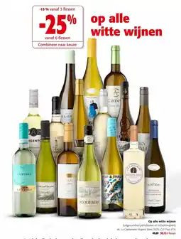 Colruyt Op alle witte wijnen aanbieding