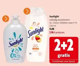 Colruyt Sunlight volledig assortiment aanbieding