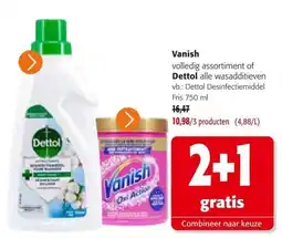 Colruyt Vanish of Dettol aanbieding