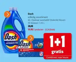 Colruyt Dash volledig assortiment aanbieding