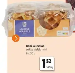Colruyt Boni Selection Luikse wafels mini aanbieding