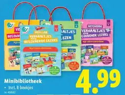 Lidl Minibibliotheek aanbieding