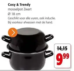 Colruyt mosselpot Zwart aanbieding
