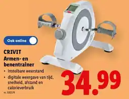 Lidl CRIVIT Armen- en benentrainer aanbieding
