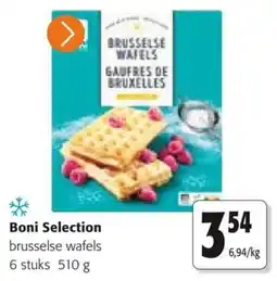 Colruyt Boni Selection brusselse wafels aanbieding