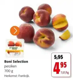 Colruyt Boni Selection perziken aanbieding