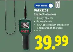 Lidl PARKSIDE Inspectiecamera aanbieding