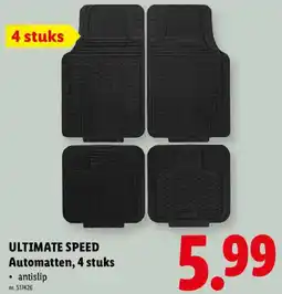 Lidl ULTIMATE SPEED Automatten, 4 stuks aanbieding