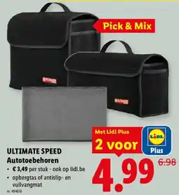 Lidl ULTIMATE SPEED Autotoebehoren aanbieding