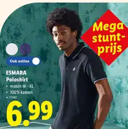 Lidl ESMARA Poloshirt aanbieding