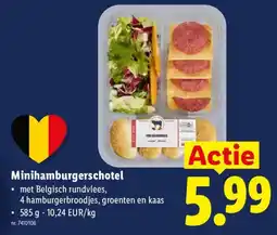 Lidl Minihibamburgerschotel aanbieding