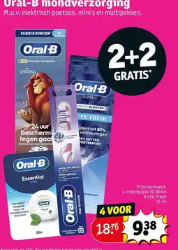 Kruidvat Oral-B mondverzorging aanbieding