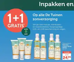 Holland & Barrett De Tuinen zonverzorging aanbieding