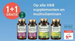 Holland & Barrett Op Alle H&B Supplementen en Multivitaminen aanbieding