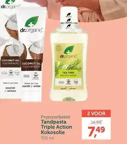 Holland & Barrett Op Alle Dr. Organic Gezichtsverzoging & Monderzorging aanbieding
