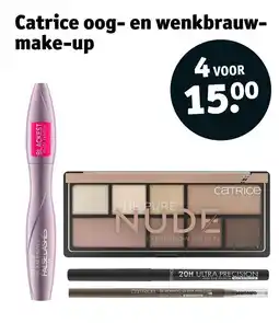Kruidvat Catrice oog- en wenkbrauw-make-up aanbieding
