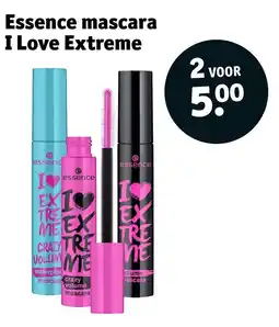 Kruidvat Essence mascara I Love Extreme aanbieding