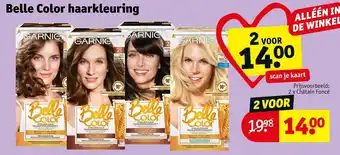 Kruidvat Belle Color haarkleuring aanbieding