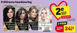 Kruidvat Préférence haarkleuring aanbieding