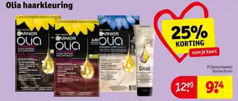 Kruidvat Olia haarkleuring aanbieding