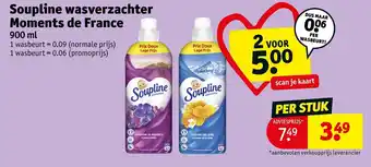 Kruidvat Soupline Wasverzachter Moments de France aanbieding