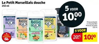 Kruidvat Le Petit Marseillais douche aanbieding