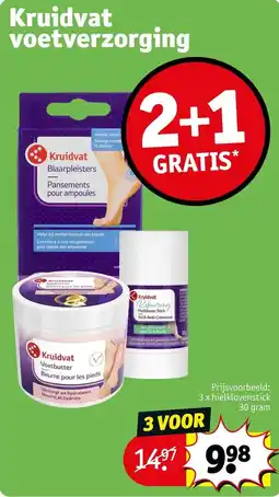 Kruidvat Kruidvat voetverzorging aanbieding