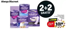 Kruidvat Always Discreet aanbieding