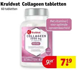 Kruidvat Kruidvat Collageen tabletten aanbieding