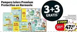 Kruidvat Pampers Luiers Premium Protection en Harmonie aanbieding