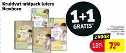 Kruidvat Kruidvat midpack luiers Newborn aanbieding