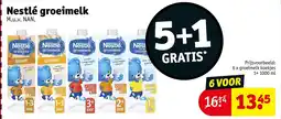 Kruidvat Nestlé groeimelk aanbieding